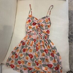 Hollister Tropical Romper XS